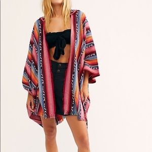 FREE PEOPLE Ocean Sunrise Hoodie NWT!